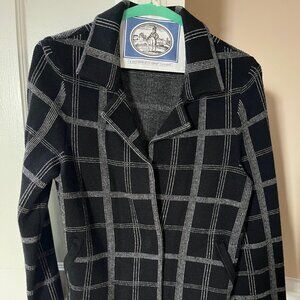 Anthropologie Black and White Jacket